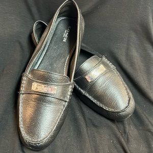 Coach leather driving moccasins Federica A5175 women’s size 10 new